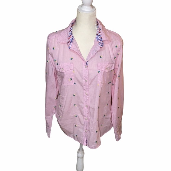 Matilda Jane button down long sleeve Shirt - Picture 1 of 8